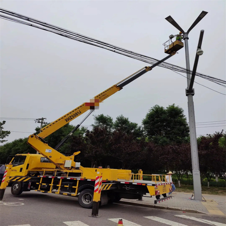 龙岗路灯维修吊车出租